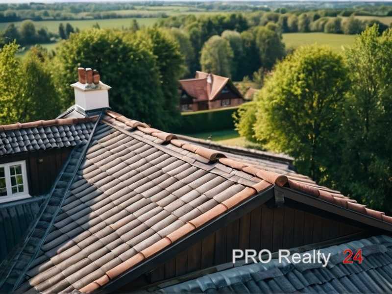 Сочетание прозрачных и непрозрачных элементов кровли