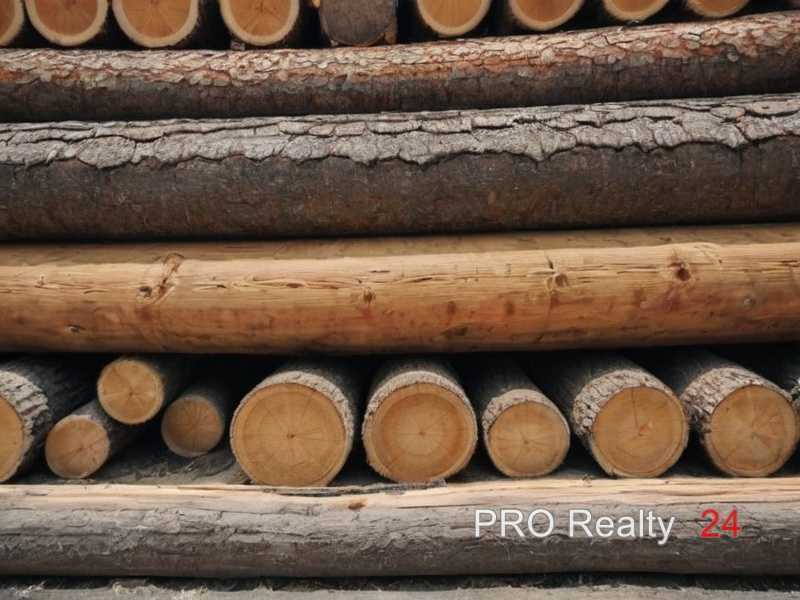 Крепление лаг к установленным столбам