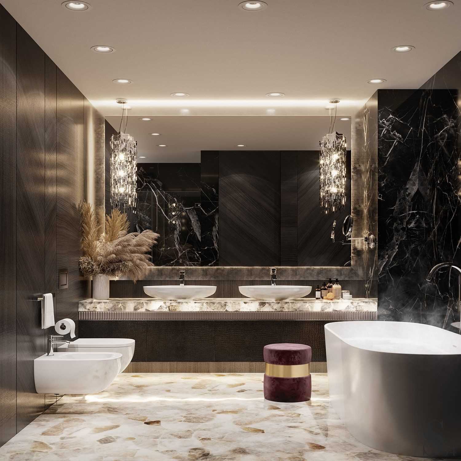 Эстетика в дизайне ванной комнаты